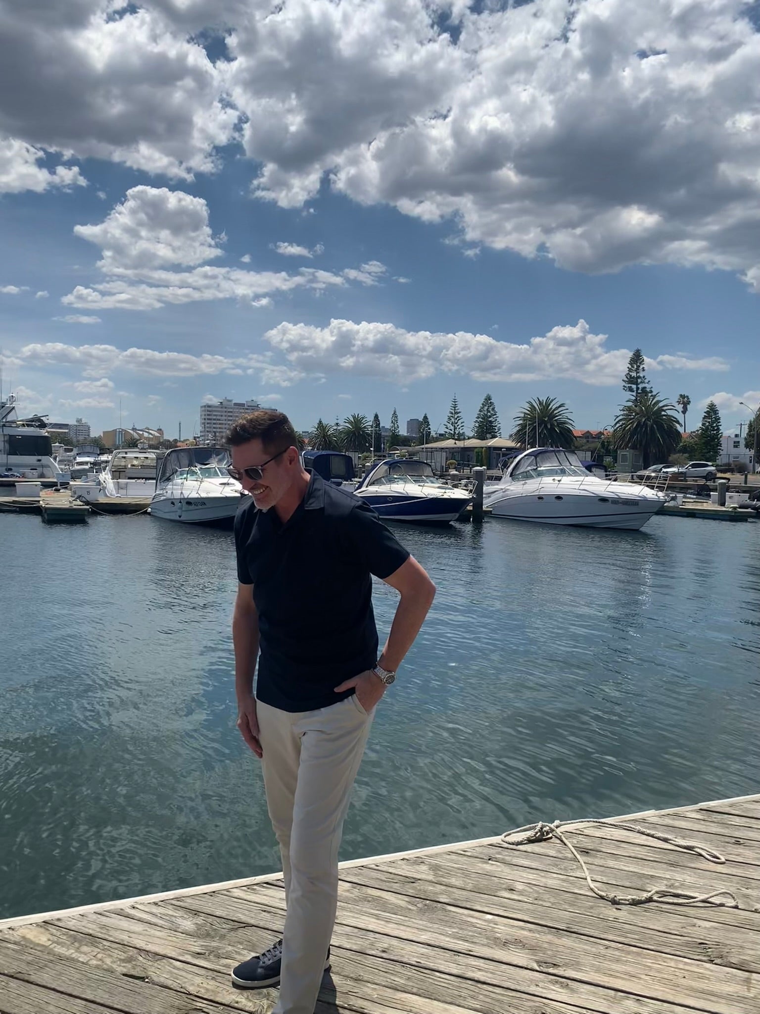 Classic Men's Navy Polo