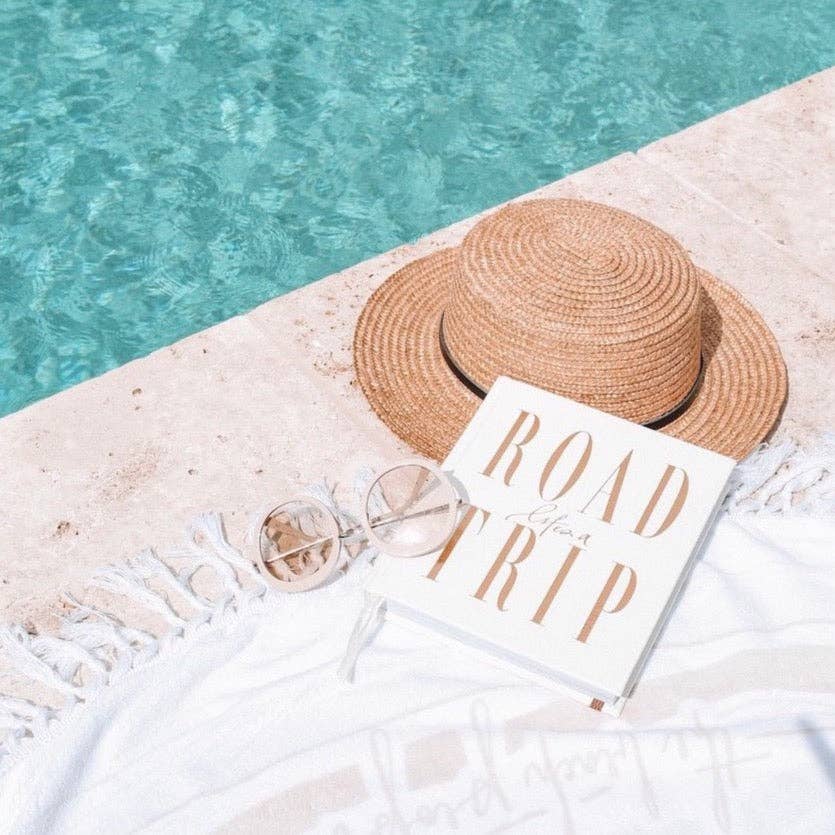 Life’s a Road Trip Journal: White Luxe by Axel & Ash