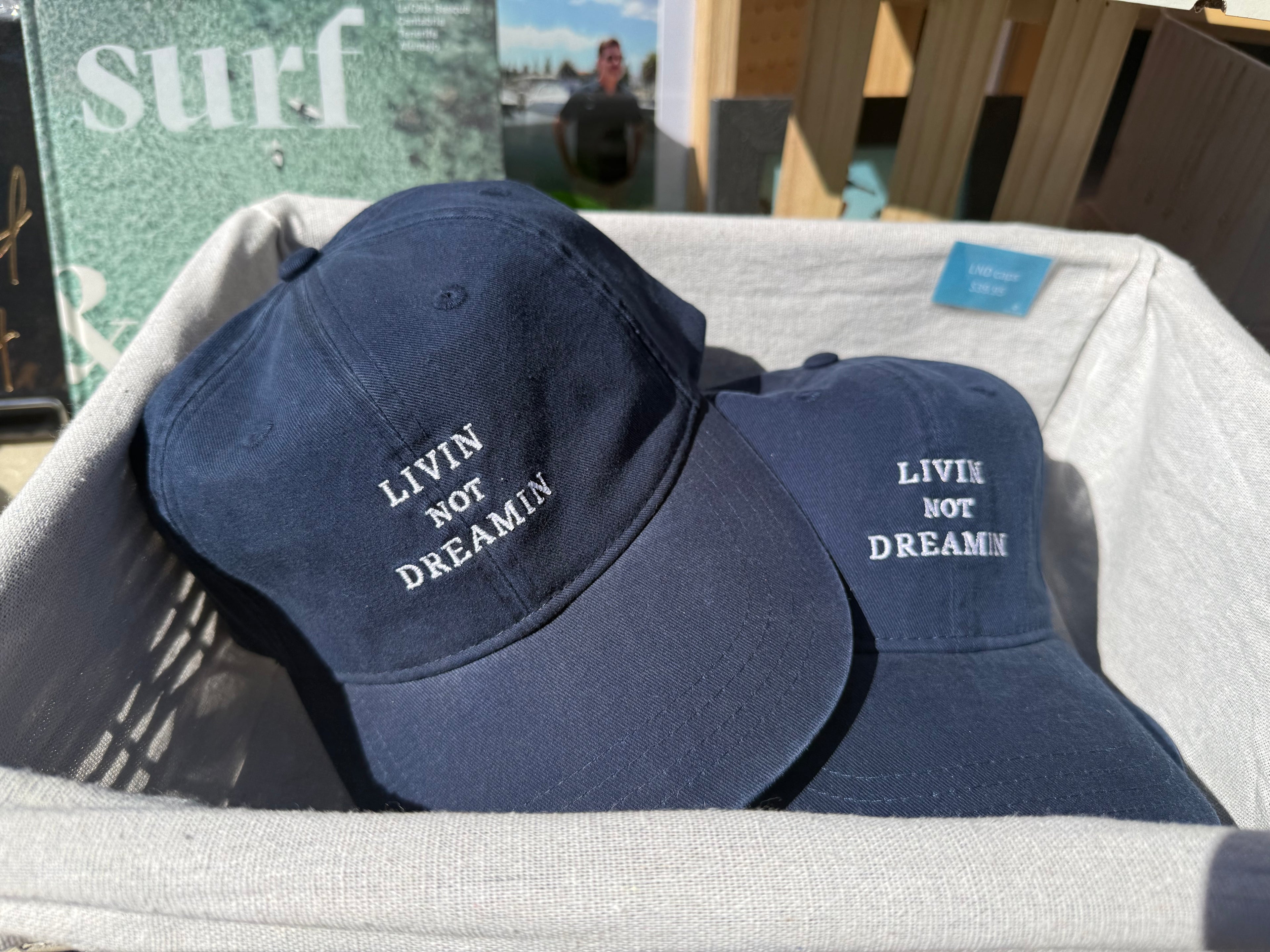 Livin not dreamin cap