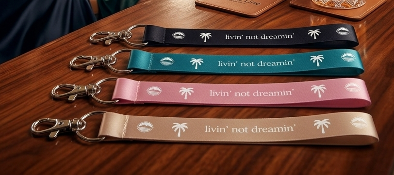 Livin' not dreamin' wristlets