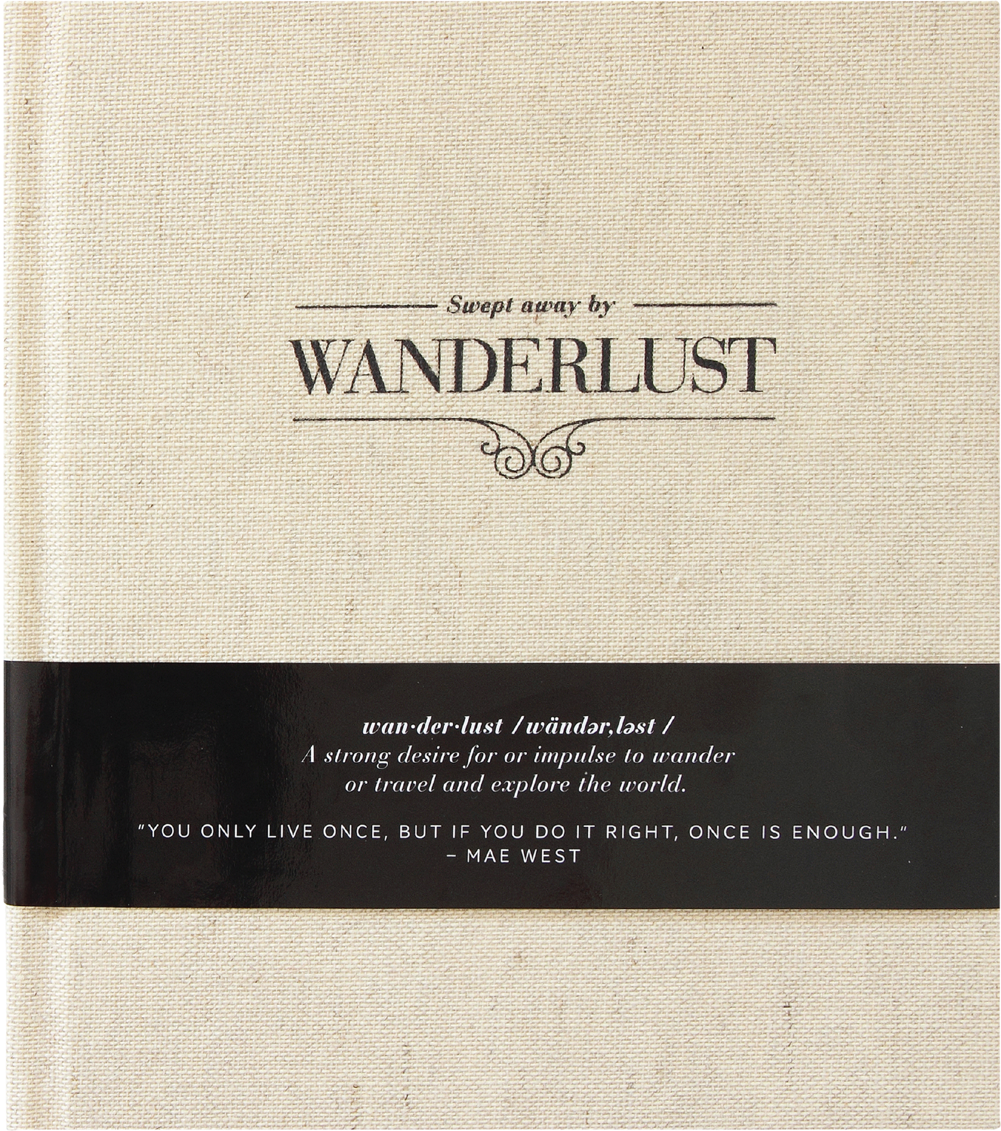 Swept Away by Wanderlust Journal by Axel & Ash