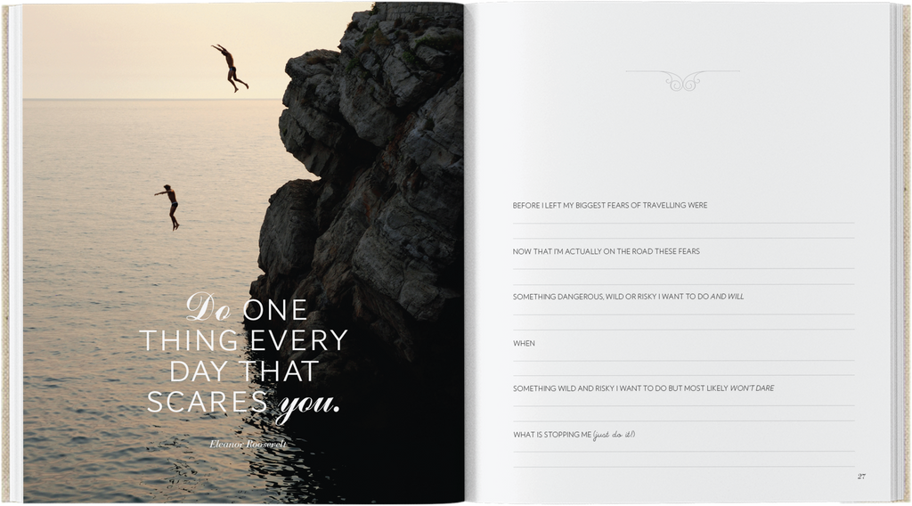 Swept Away by Wanderlust Journal by Axel & Ash