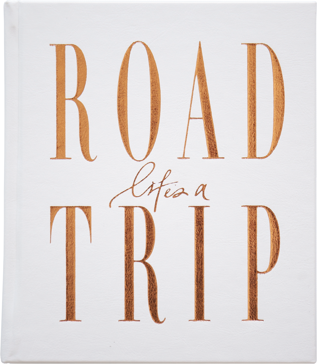 Life’s a Road Trip Journal: White Luxe by Axel & Ash
