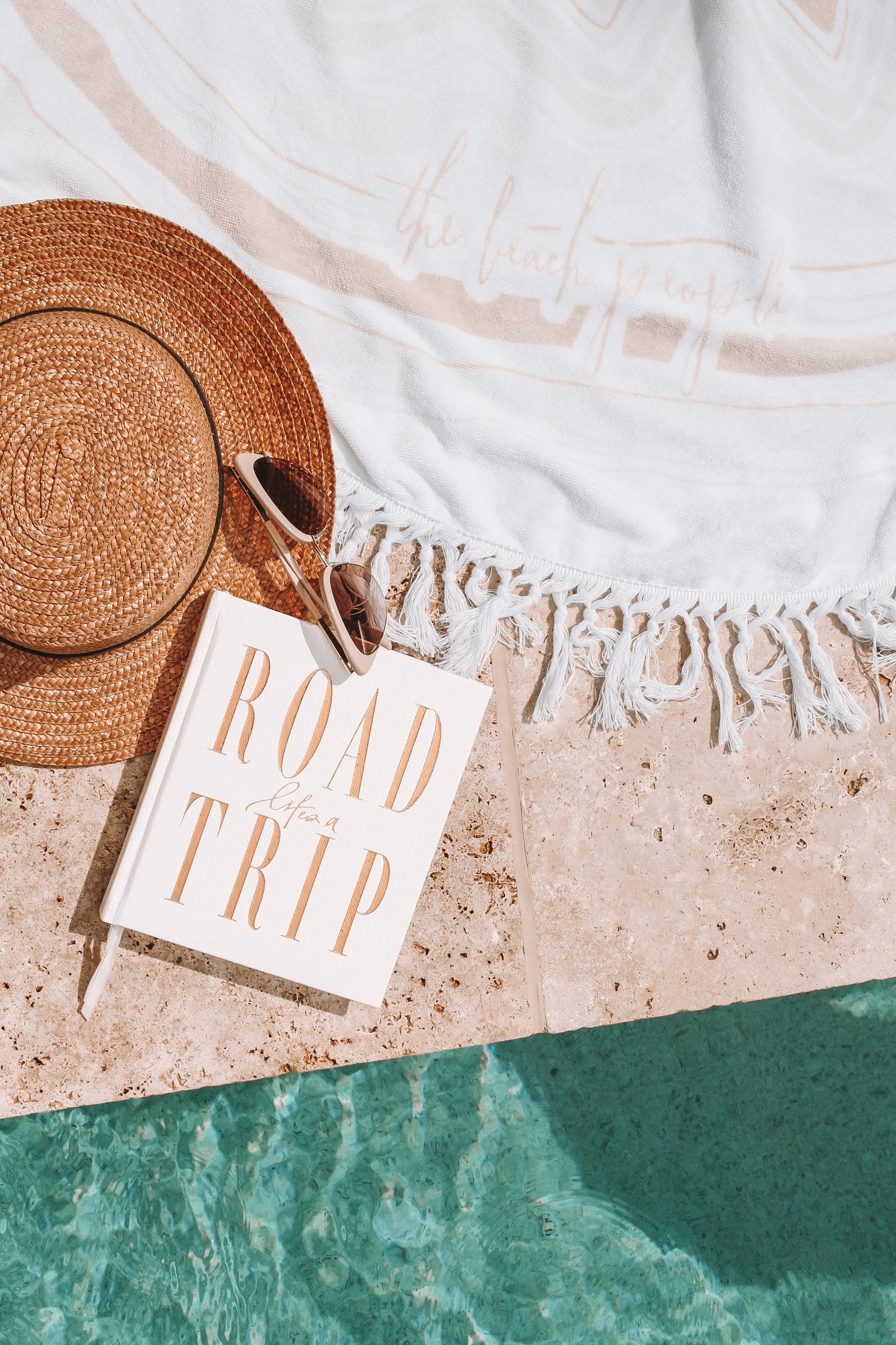 Life’s a Road Trip Journal: White Luxe by Axel & Ash
