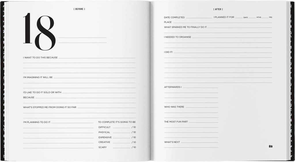 My Bucket List Journal: Beige by Axel & Ash