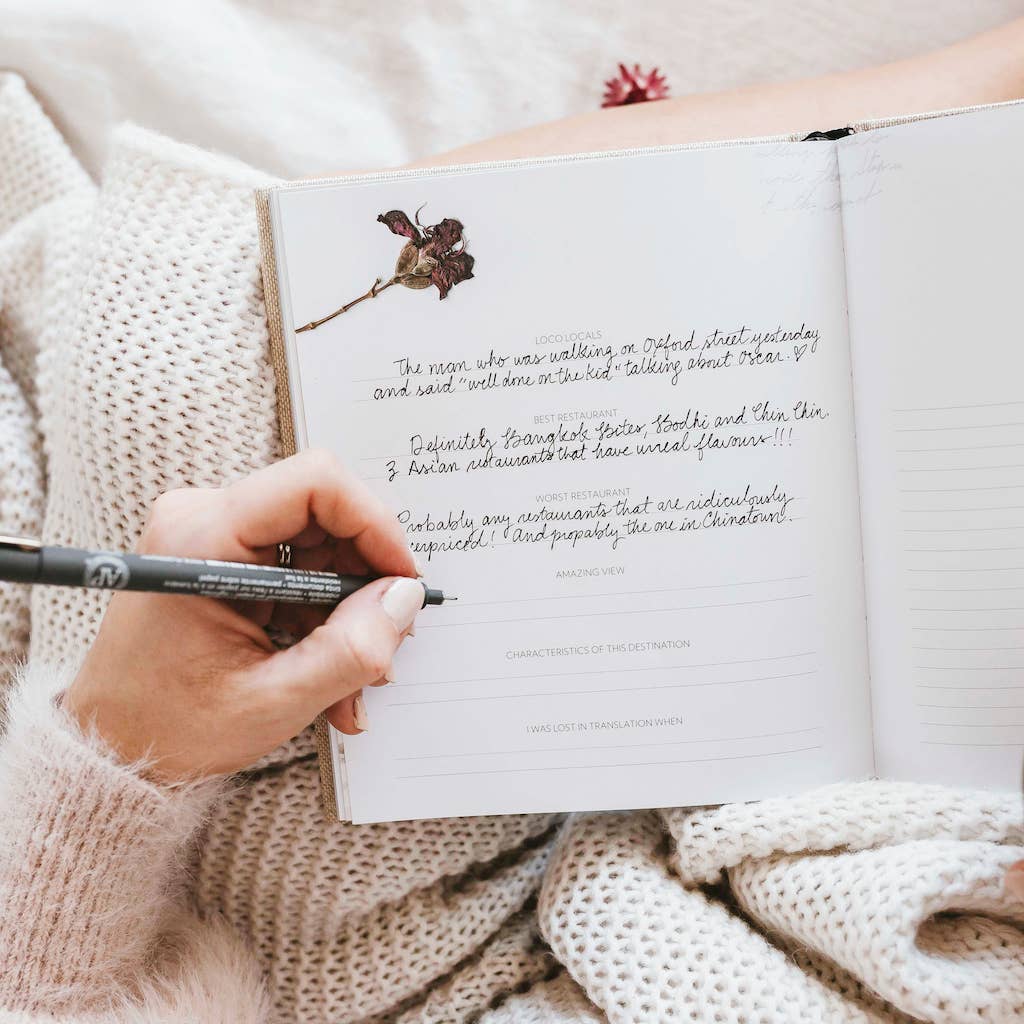 Swept Away by Wanderlust Journal by Axel & Ash